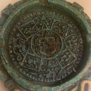 Mexico mid century artifact ashtray